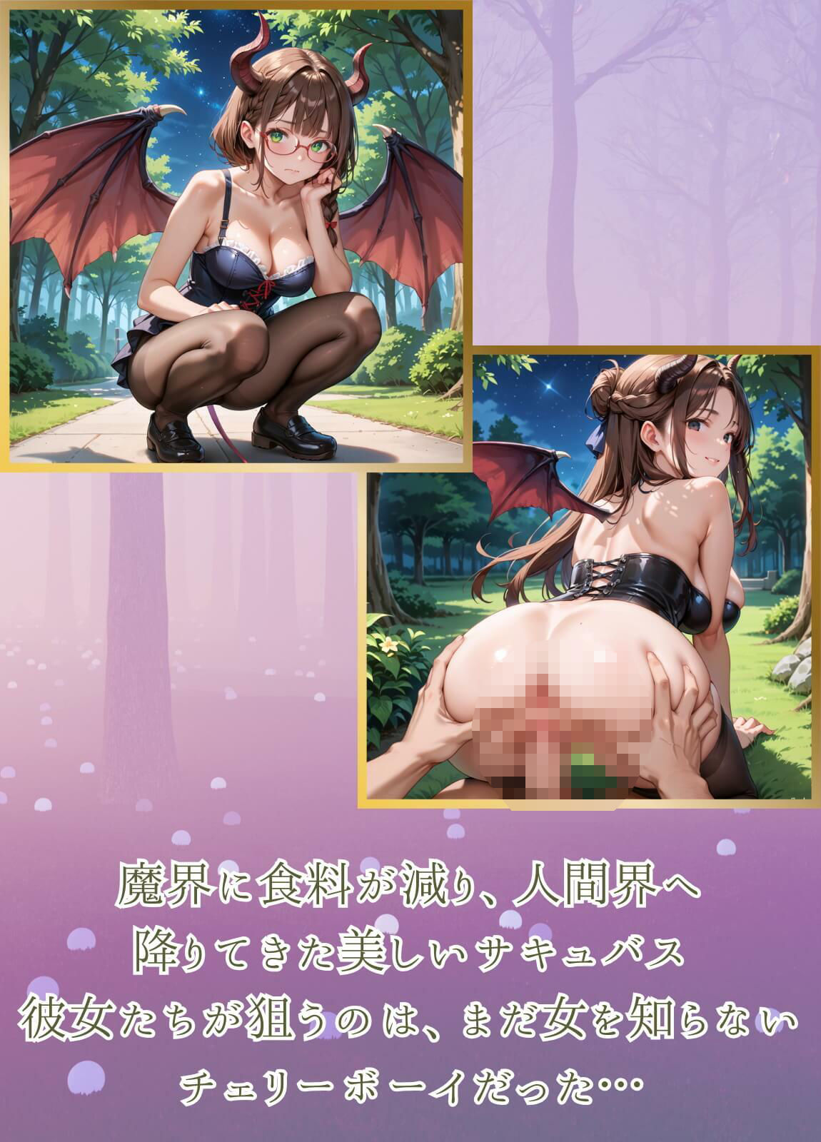 サンプル画像1:チェリーの精液はごちそうです！栄養満点チェリー狩り開始！！【厳選CG200枚収録】(夏目神社) [d_570039]