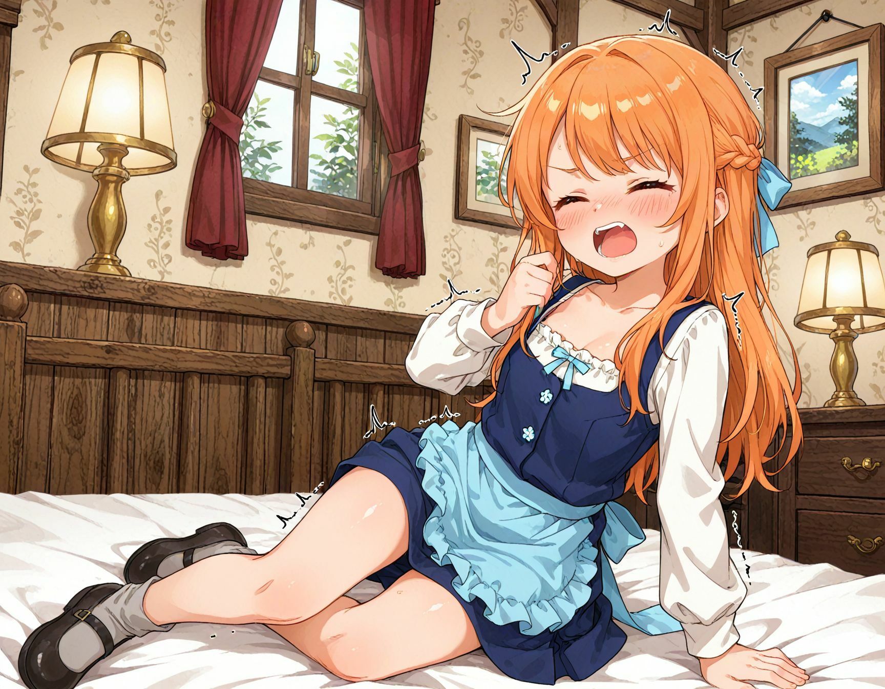 【わからせプレス】ち○ちゃい未○達おまんこに重圧おちんぽプレス 力強くペニス圧で子宮ちゃんを屈服わからせ 画像1