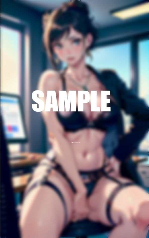 ガーターベルト巨乳美女OLたち男欲しいわぁ〜頂戴突きまくってぇ〜