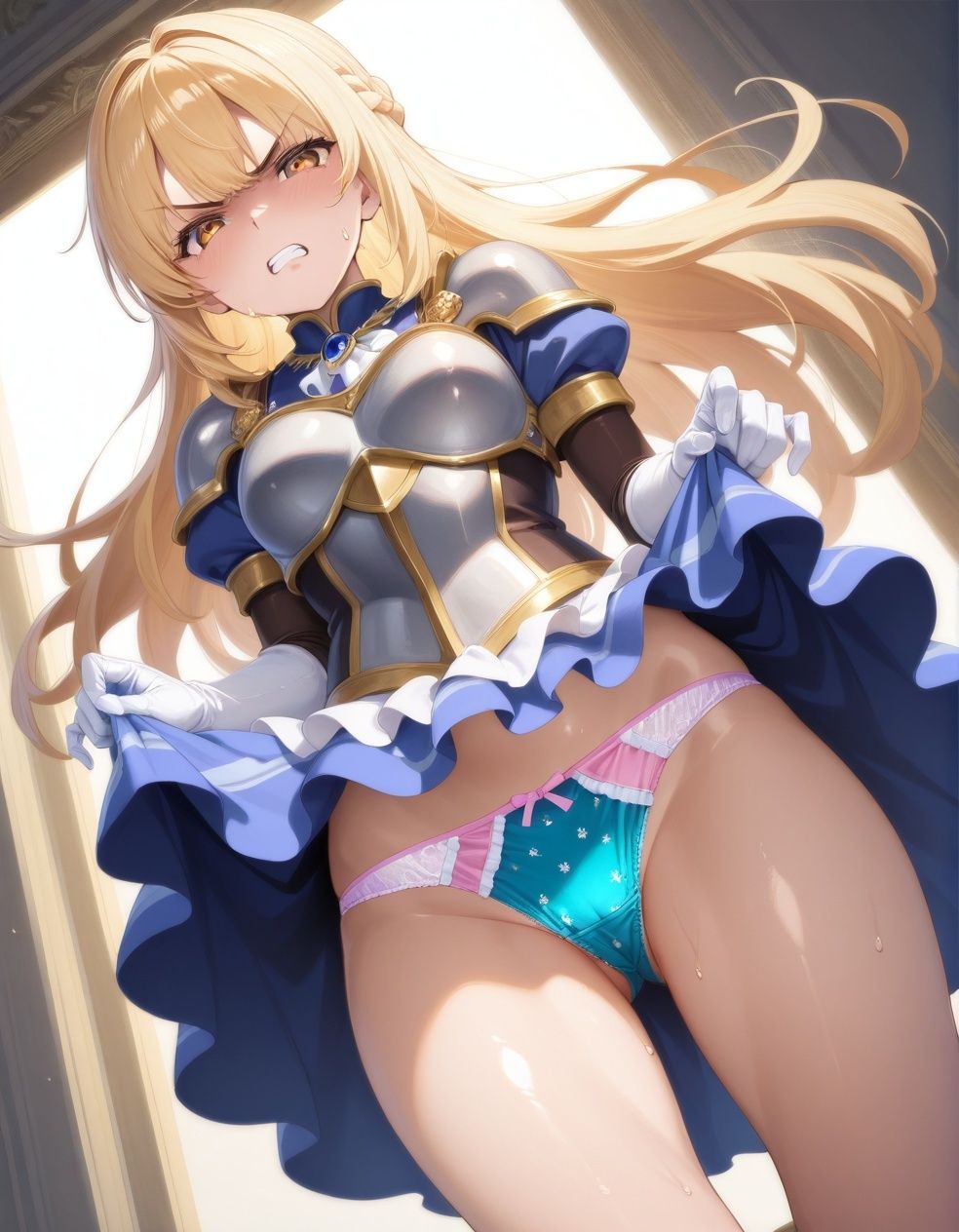 嫌な顔でパンツ見せてくる女騎士 画像8