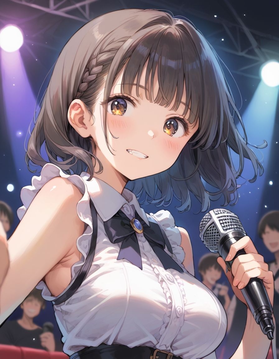 【エロ漫画】妹はアイドル只今公開中出し中1