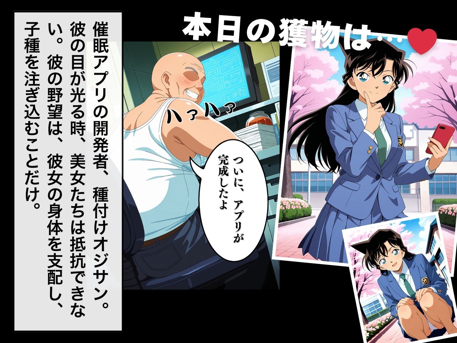 【寝取られ】名探偵コ◯ン 毛◯ 蘭 画像1