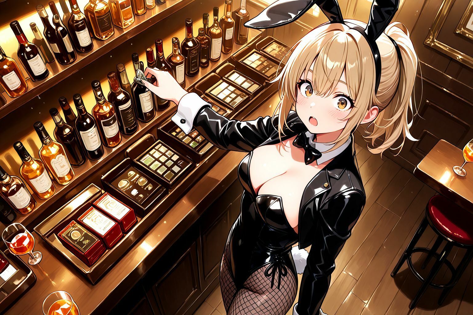 サンプル画像1:ミックスガールズコレクション  美少女バニーガールとイチャイチャセックス(えちえち) [d_570441]