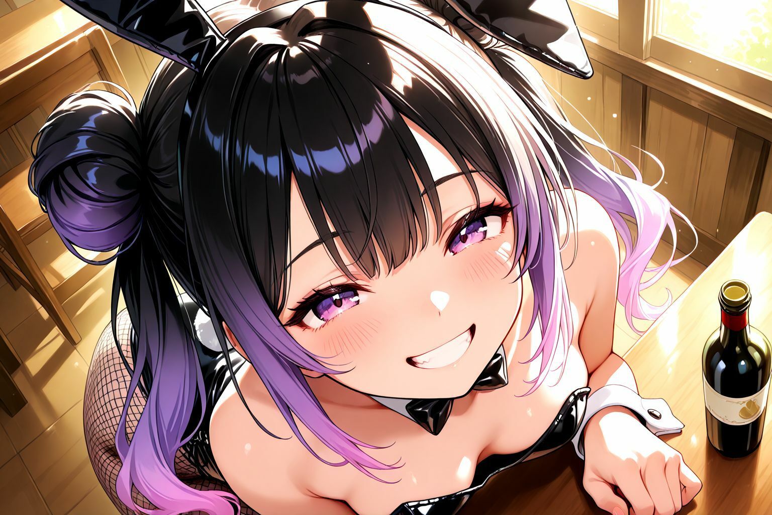 サンプル画像3:ミックスガールズコレクション  美少女バニーガールとイチャイチャセックス(えちえち) [d_570441]