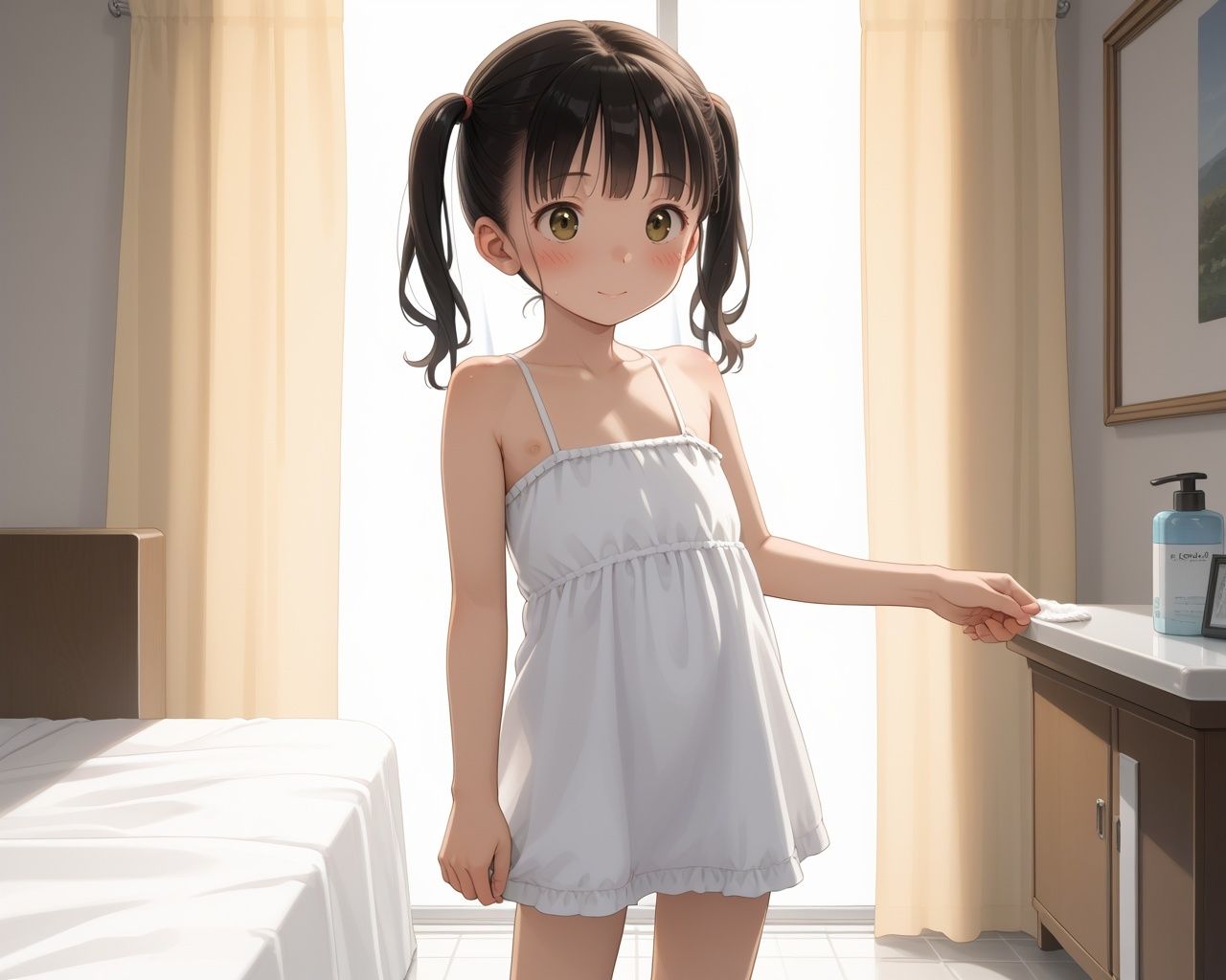 サンプル画像4:ちっぱい少女天国 秘湯で溶ける君の華奢な身体と心(あめりかん極太ロリロリそーせーじ) [d_570457]