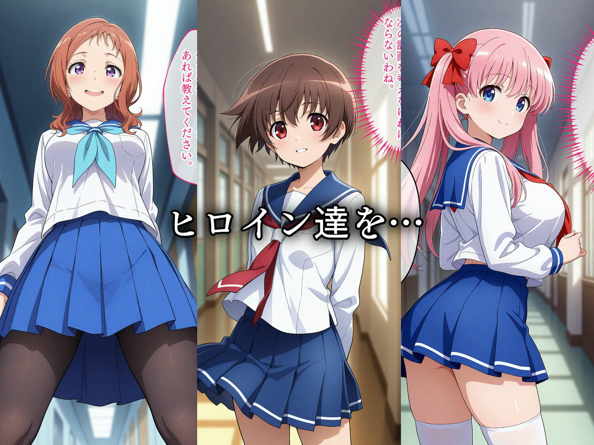 サンプル画像1:寝取られた雀士達〜催〇アプリで種付け完了(ロムッテロ) [d_570490]