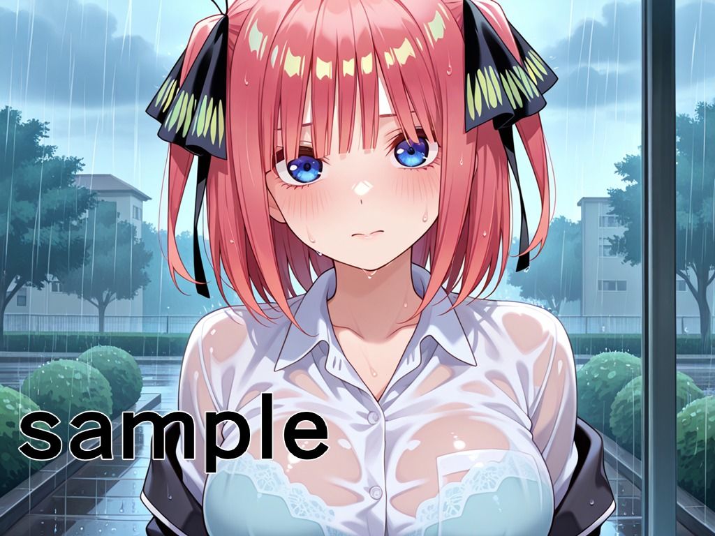 サンプル画像3:雨天出没！ 女子校生レ◯プマン 〜五等分の花嫁編〜(黒川やしき) [d_570574]