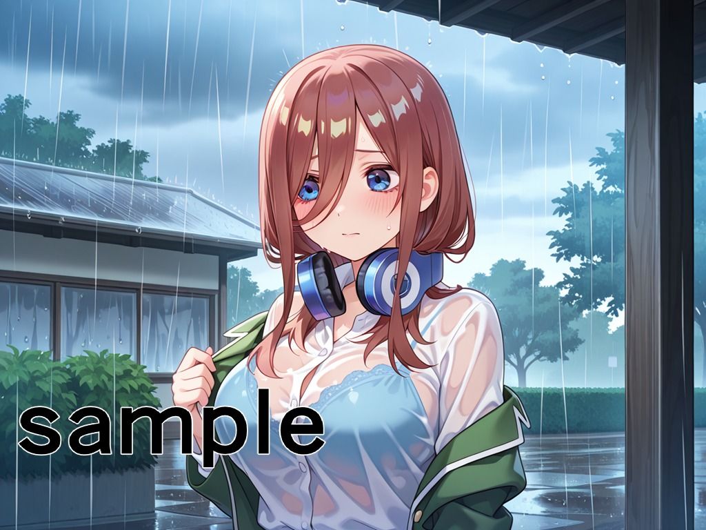 サンプル画像5:雨天出没！ 女子校生レ◯プマン 〜五等分の花嫁編〜(黒川やしき) [d_570574]