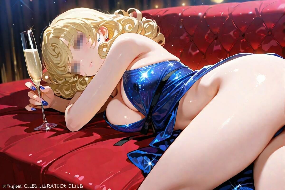 サンプル画像4:私は銀座のNo1  金髪パーマ美女  極上コレクション(なんこつくん) [d_570633]