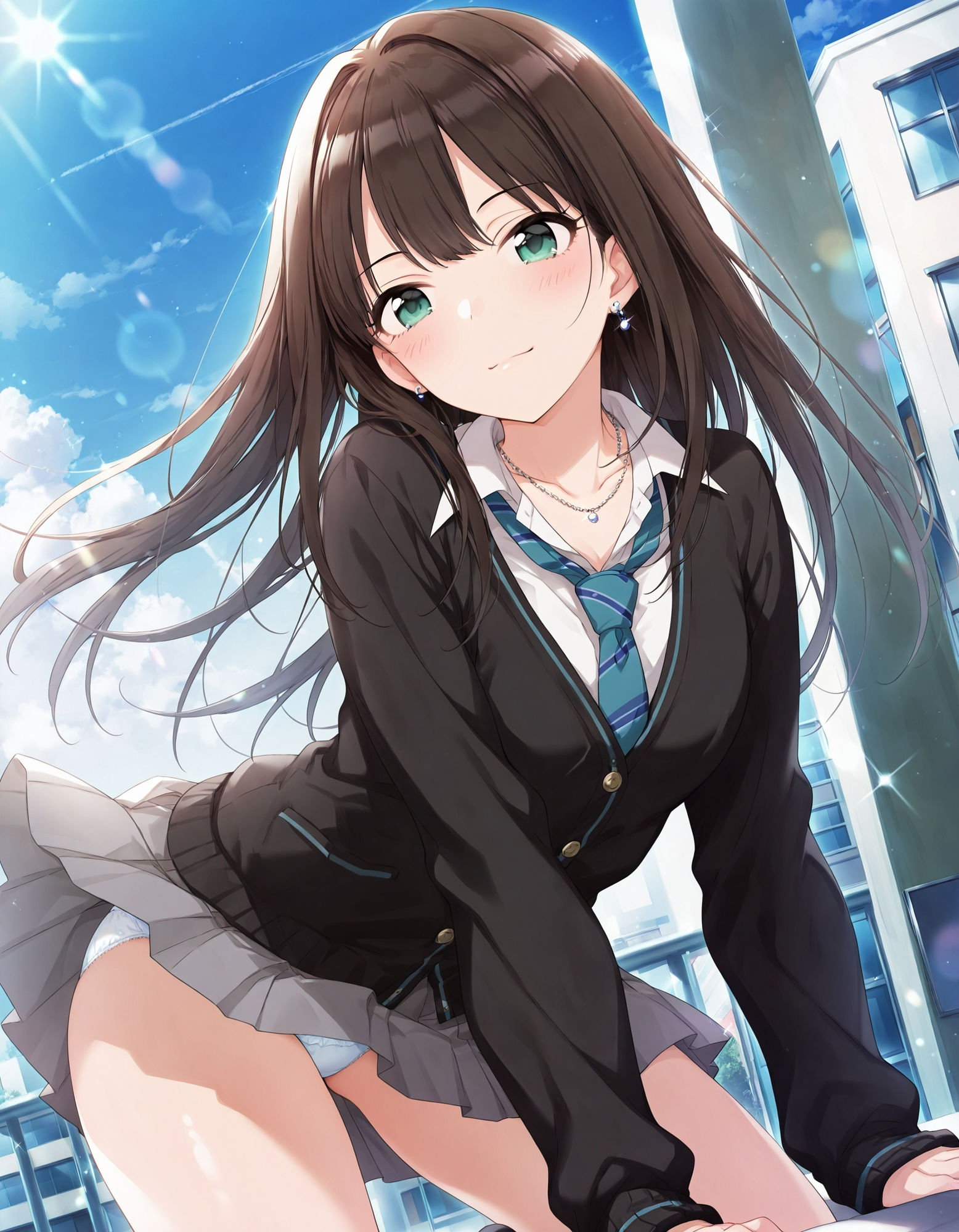 渋〇凛のパンチラ〜制服編〜 画像3