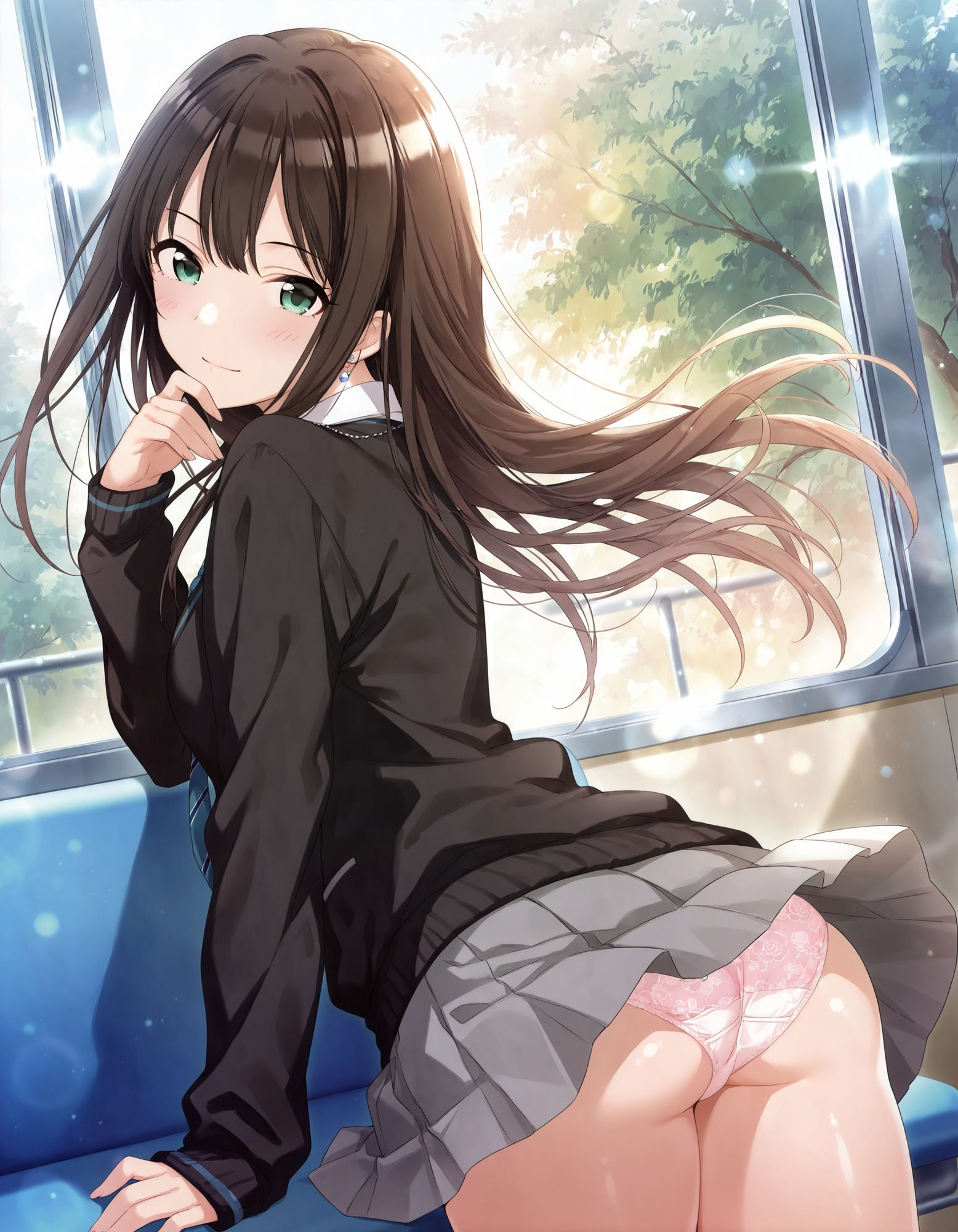 サンプル画像4:渋〇凛のパンチラ〜制服編〜(D.P.H.) [d_570692]