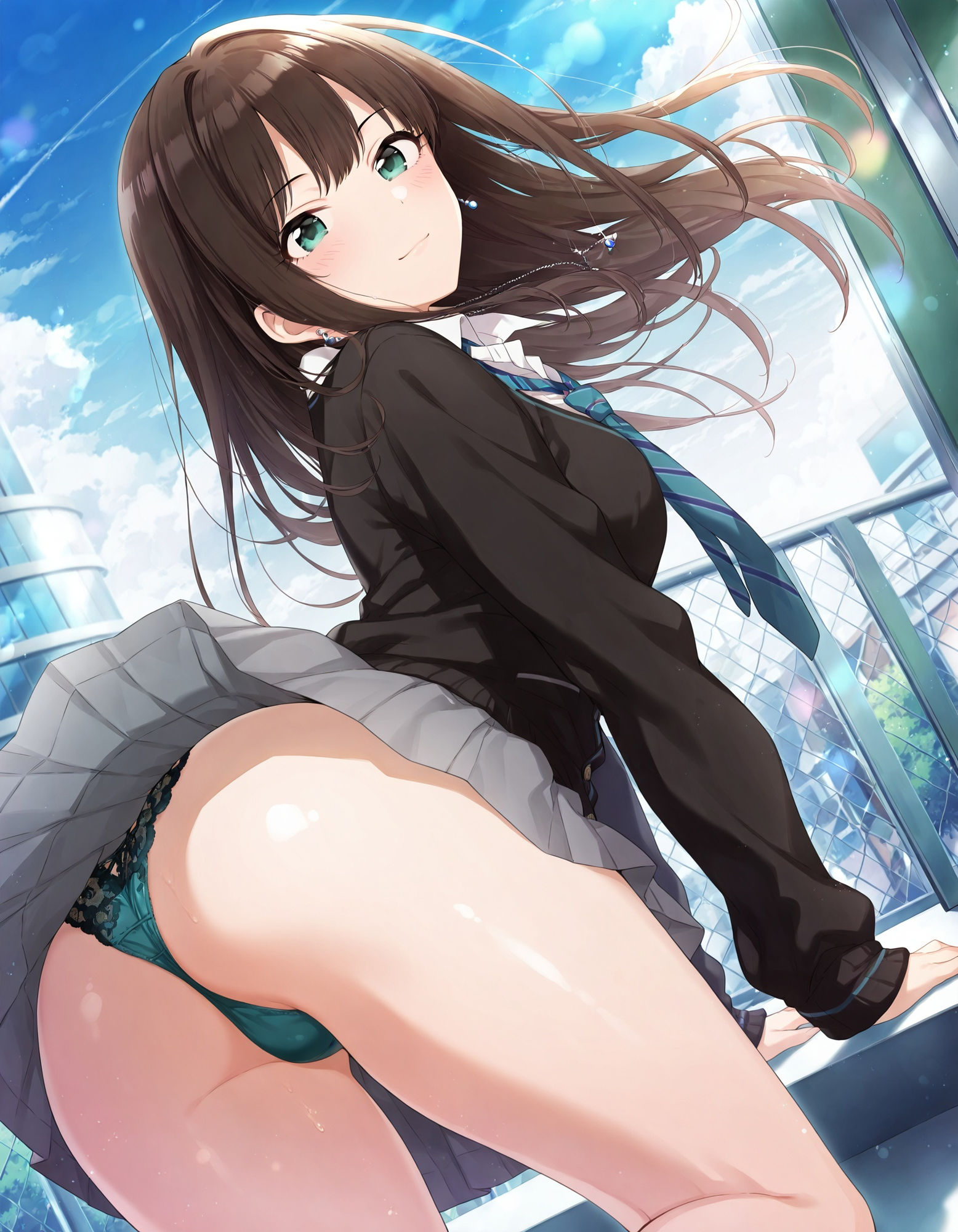 渋〇凛のパンチラ〜制服編〜 画像5