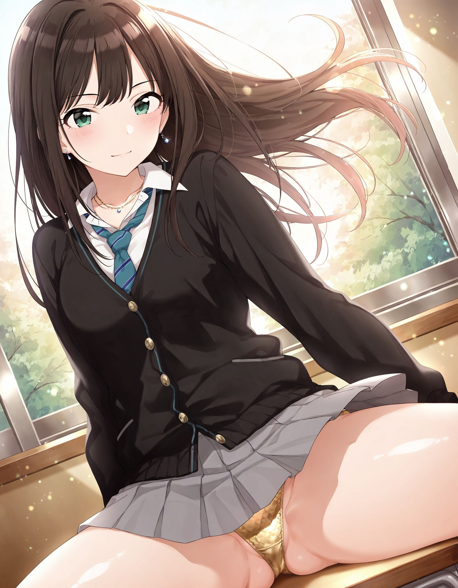 渋〇凛のパンチラ〜制服編〜 画像7