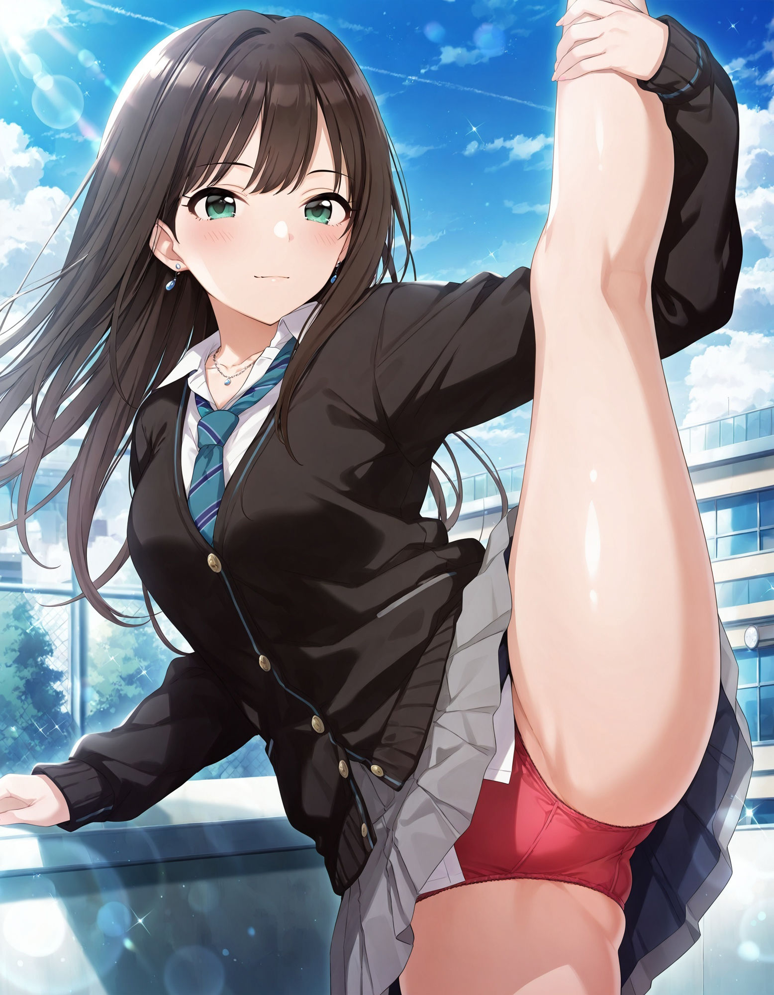 渋〇凛のパンチラ〜制服編〜 画像8