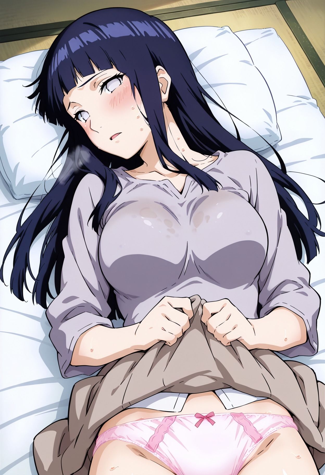 【エロ漫画】引退後…セックスレスとなったヒナタのハメ撮り集1