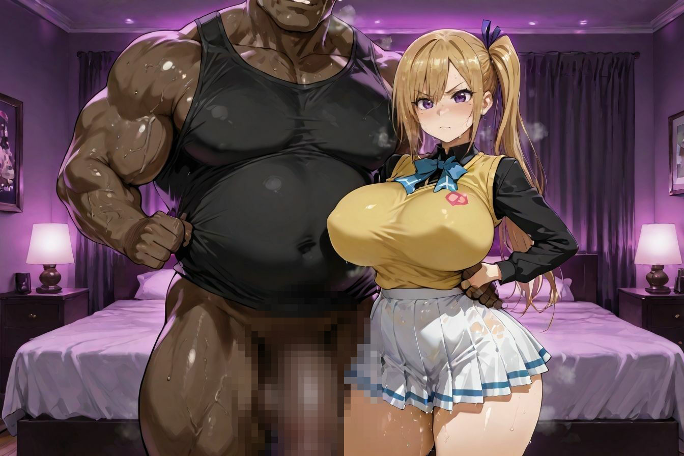 【NTR&BBC】川神◯デカチン3本勝負【敗北】 画像1