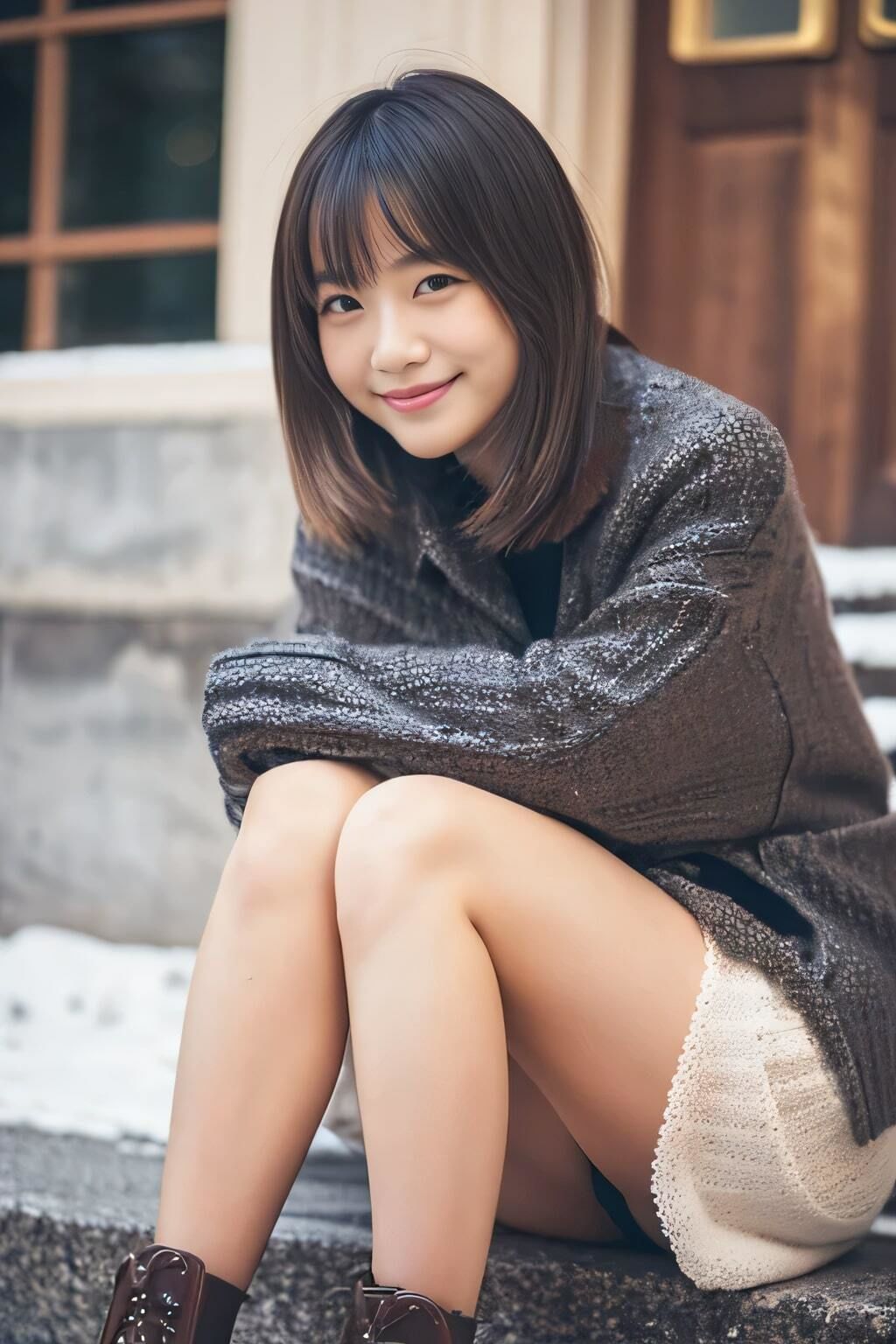 サンプル画像1:太ももをどうぞ  -Don’t you like thighs？-(大人の絵本) [d_570757]