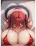 巨乳ムチムチ船長のパイズリ