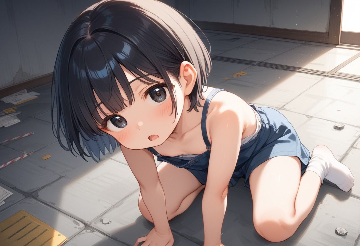 サンプル画像2:拘束した女の子に性指導開始 -教えてあげるのは、大人の都合だけ-(カムジャタン) [d_570819]