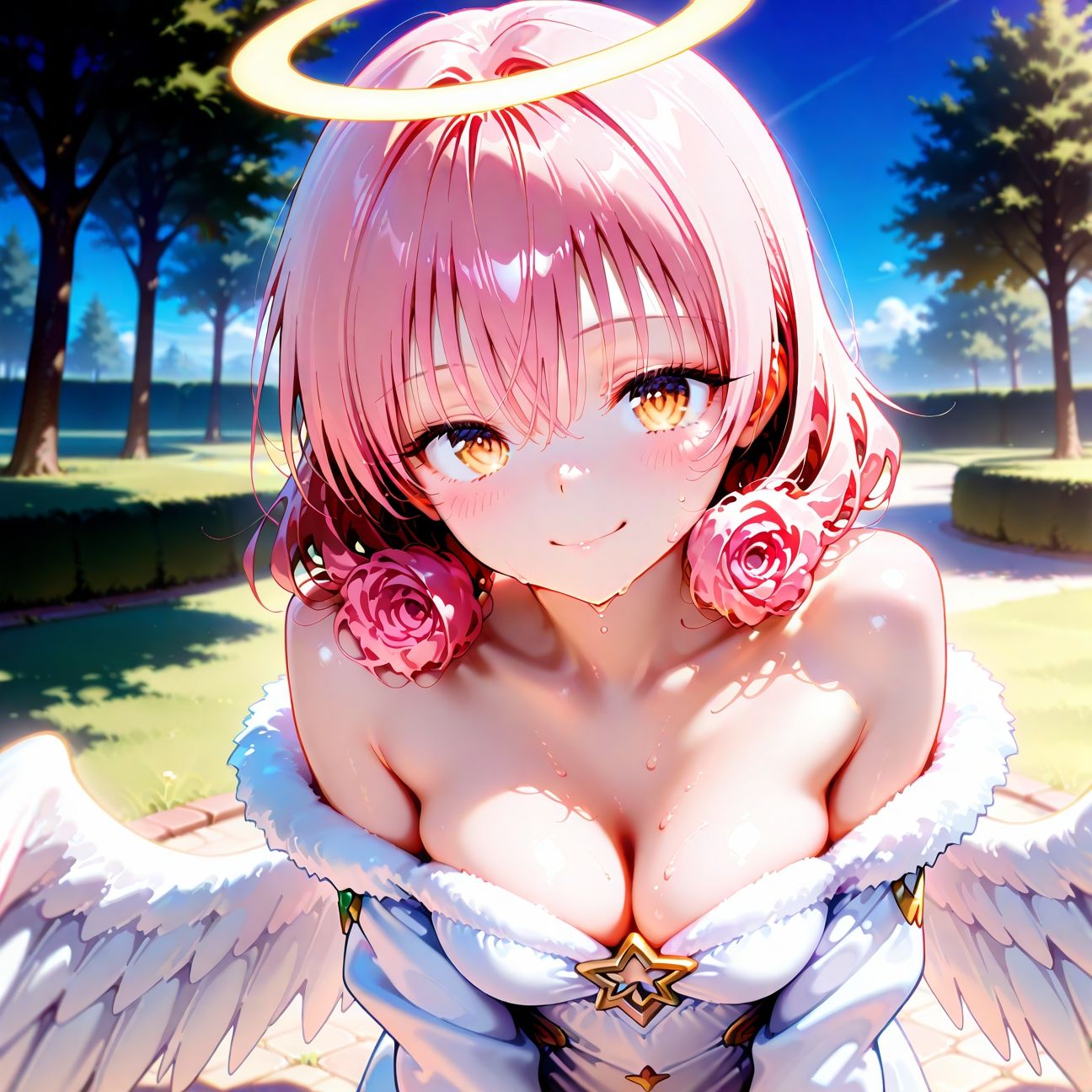 サンプル画像1:【Part2】舞い降りた天使はヤリたい放題★あなたの性欲満たします！！(るるれもん) [d_570838]