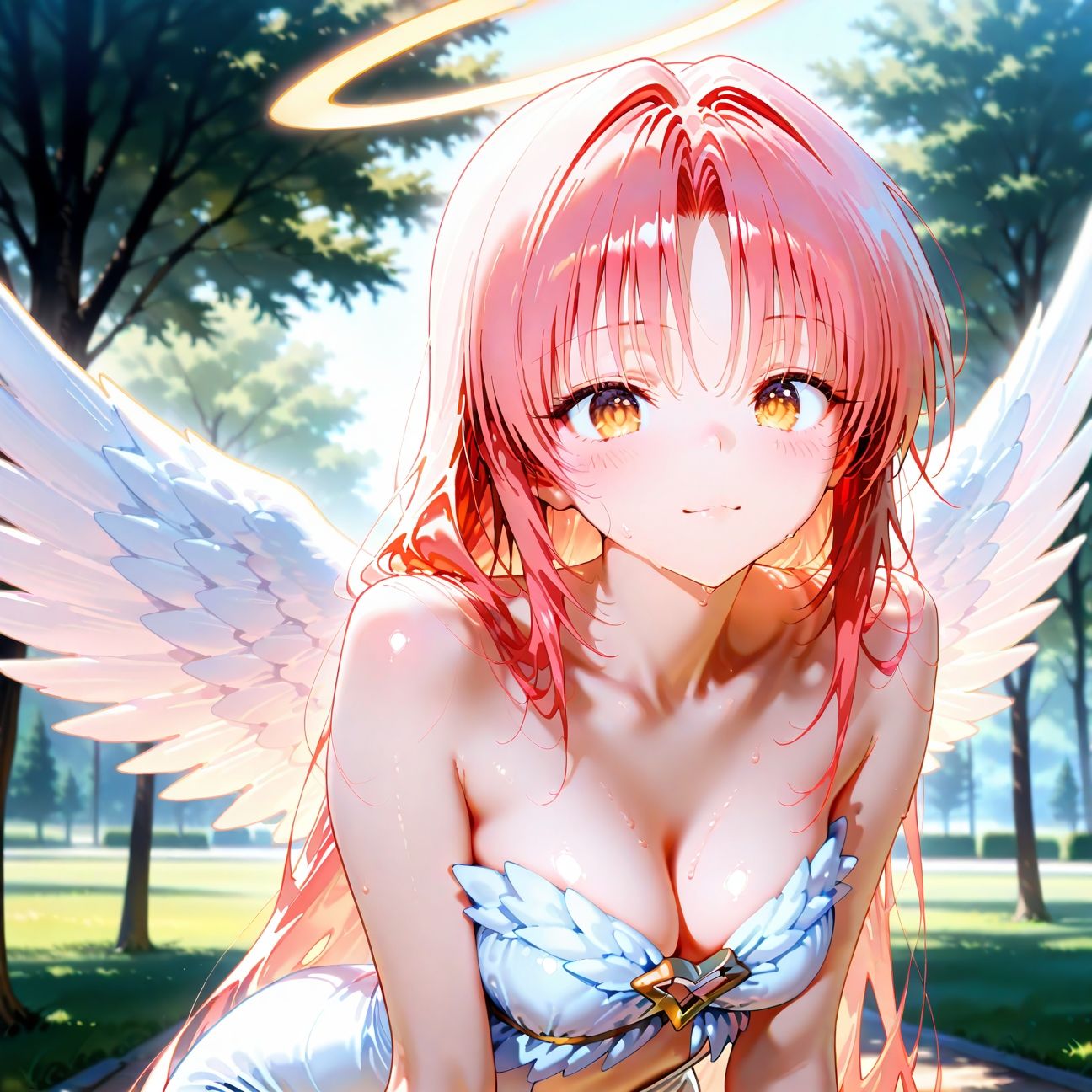 サンプル画像1:【Part4】舞い降りた天使はヤリたい放題★あなたの性欲満たします！！(るるれもん) [d_570840]