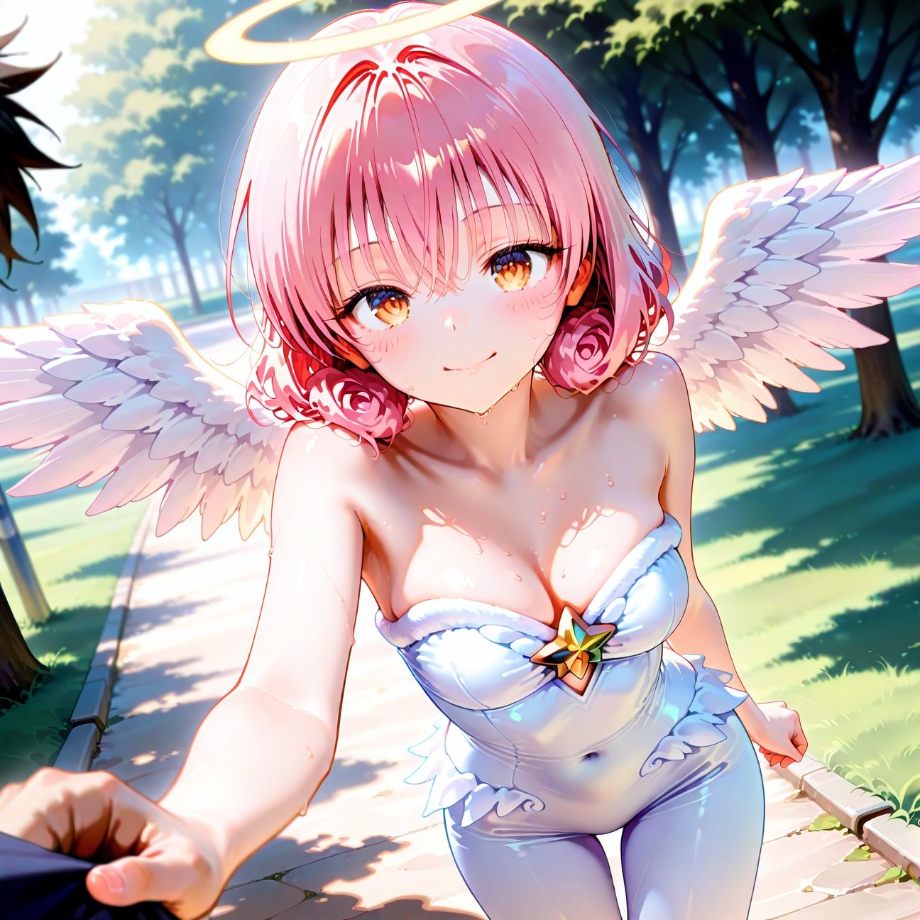 サンプル画像1:【Part8】舞い降りた天使はヤリたい放題★あなたの性欲満たします！！(るるれもん) [d_570848]