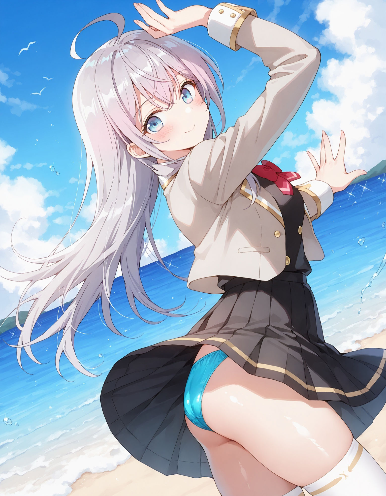 サンプル画像4:ア〇リャのパンチラ〜制服編〜(D.P.H.) [d_570870]