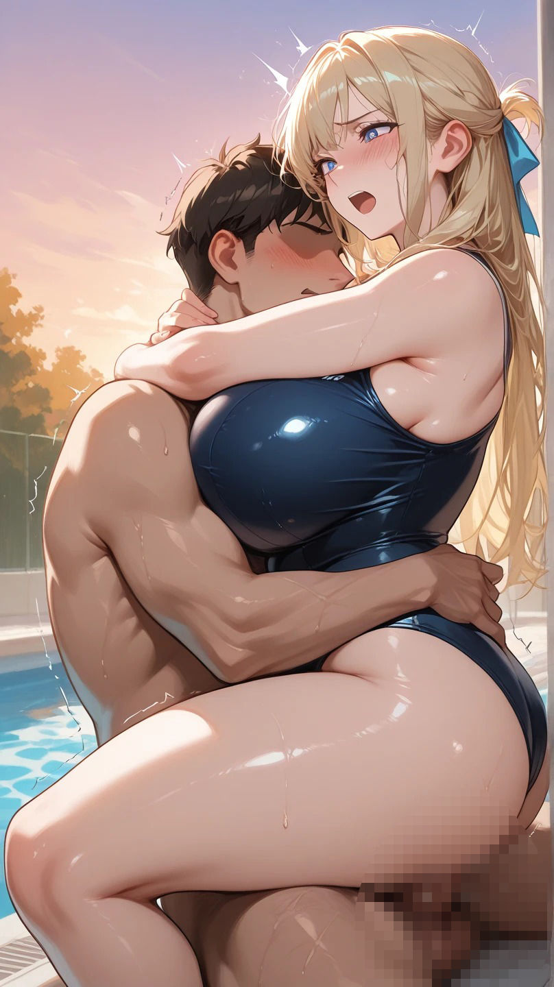 サンプル画像2:爆乳×外国人〜色んなシチュエーションでいちゃいちゃしてみた〜(腐ったりんご) [d_570899]