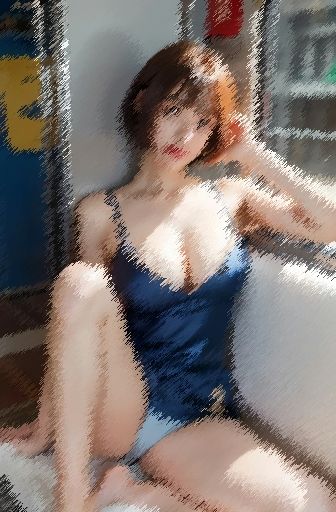 サンプル画像1:セクシーなポーズ(柳原平和) [d_570914]