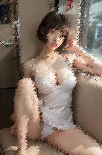 サンプル画像3:セクシーなポーズ(柳原平和) [d_570914]