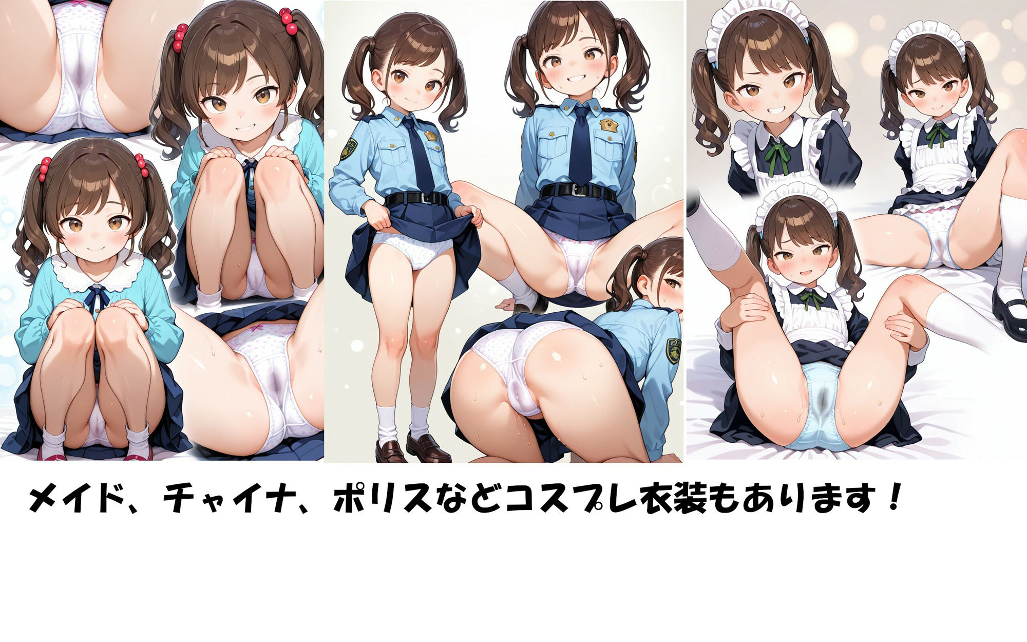 大人の図鑑シリーズ  メス○キ スプレッドレッグスAIイラスト エロ画像4
