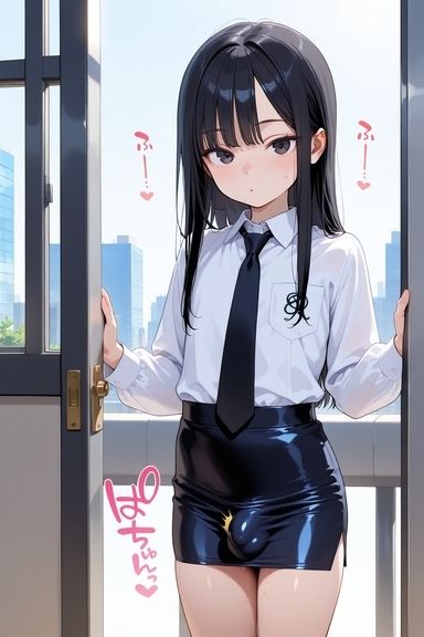 サンプル画像3:制服男の娘とエッチなこと(RIURIU) [d_570933]