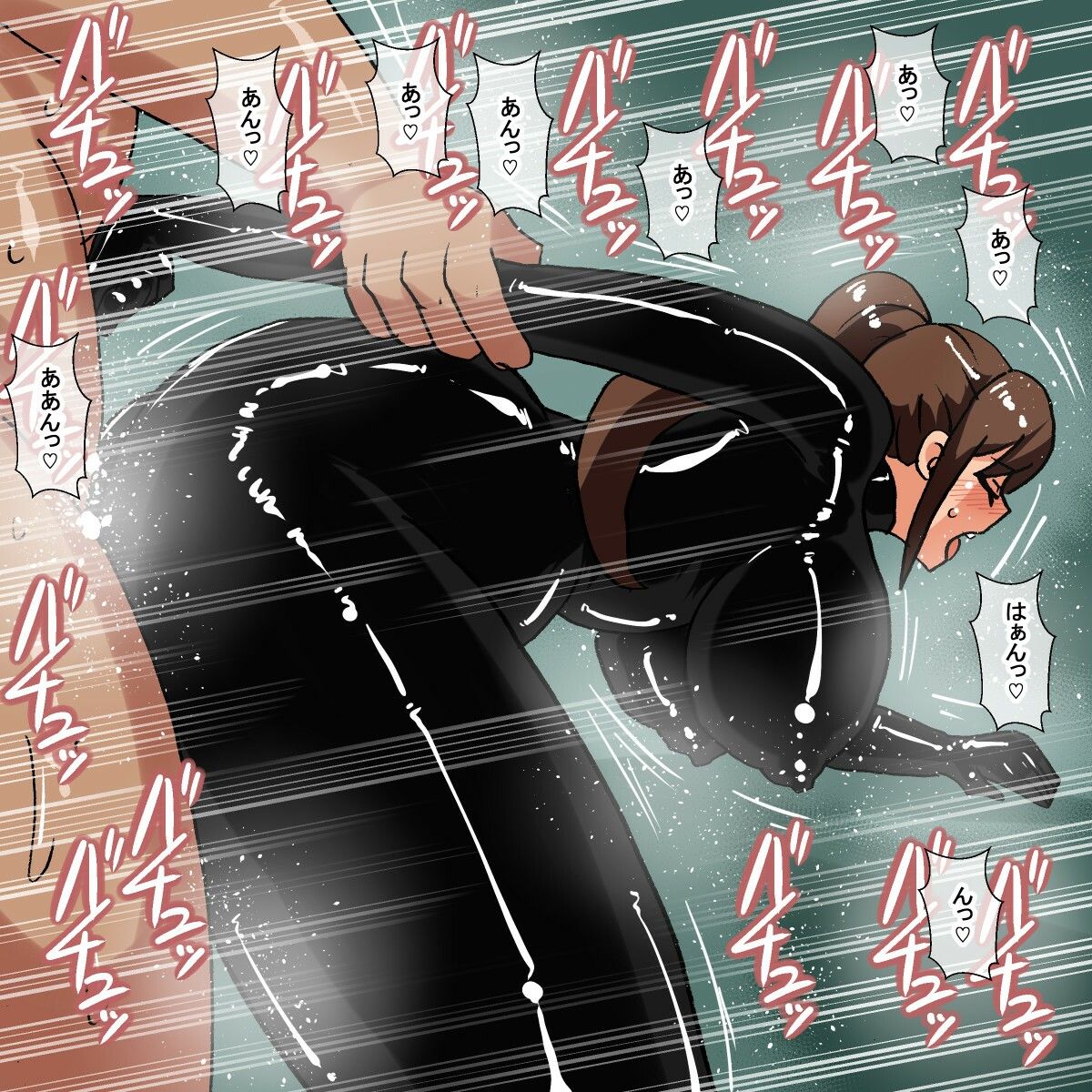 サンプル画像5:wy ラバースーツ女スパイとセックスする話(s（ムチムチメイン）) [d_570951]