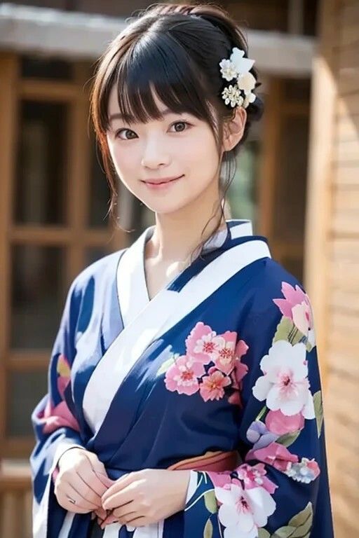 和服の美女など 画像1