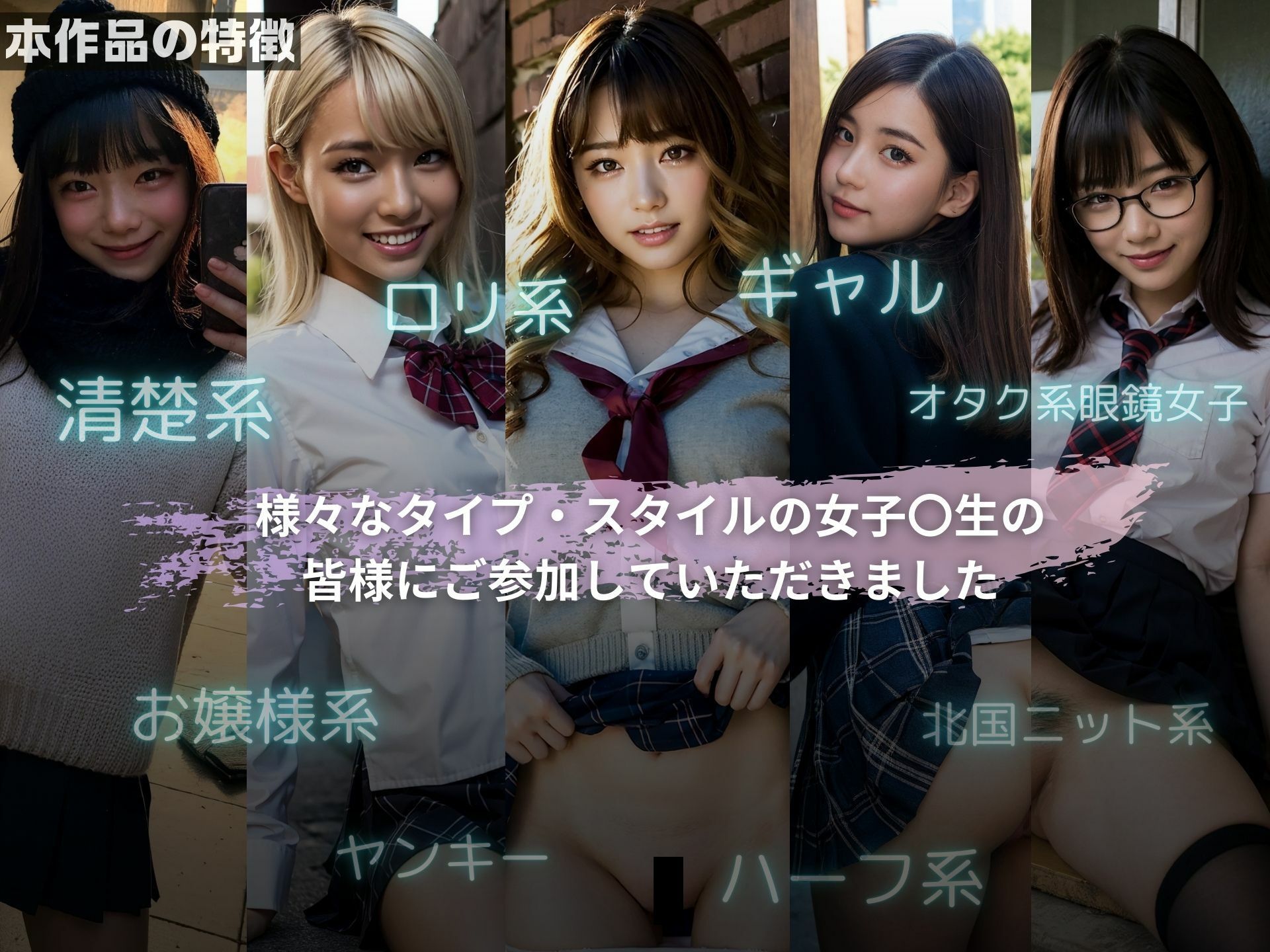 街撮りJK2〜ちょっとオマ〇コ、見せてもらってイイですか?〜【リアル実写系女子校生写真集】 画像3