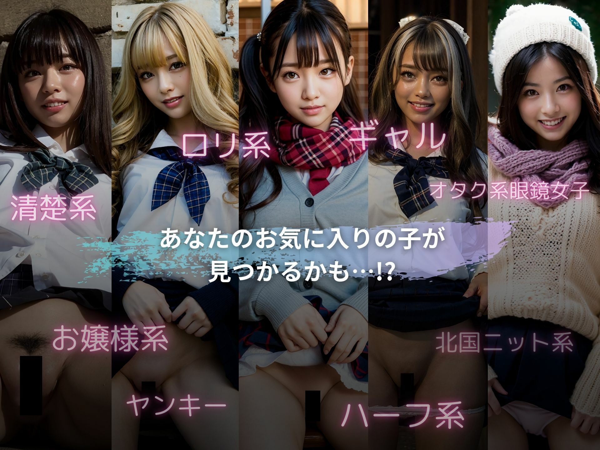 街撮りJK2〜ちょっとオマ〇コ、見せてもらってイイですか?〜【リアル実写系女子校生写真集】 画像4