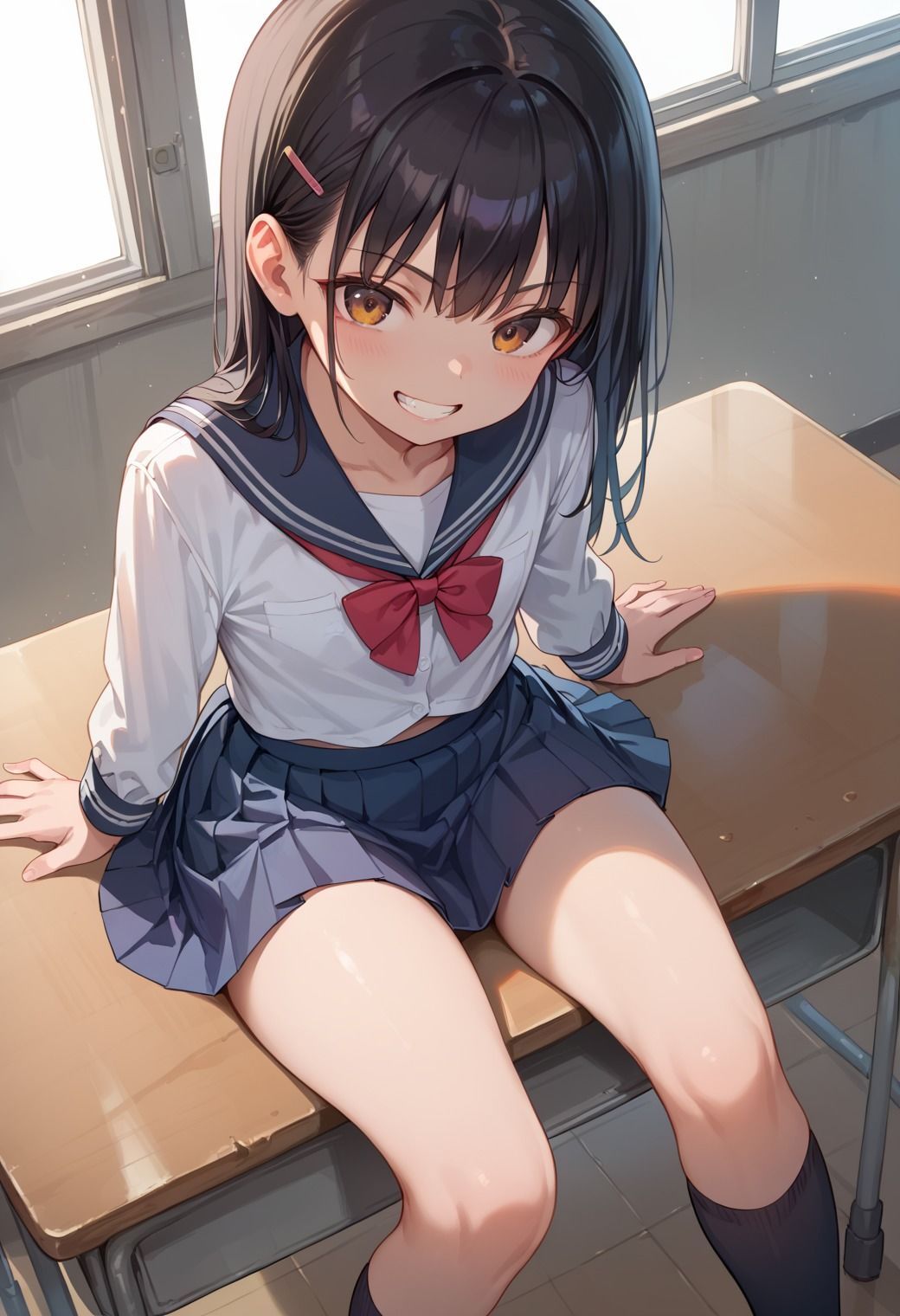 つるぺた少女の未〇達ボディに生ハメ生中出し！6