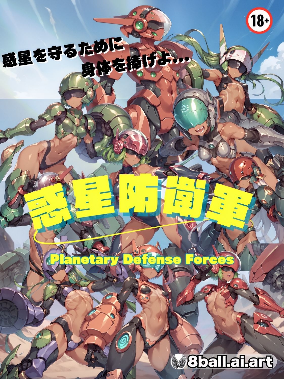 サンプル画像1:惑星防衛軍(8ball-ai-art) [d_571011]