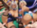 爆乳黒ギャルバニーガールがカジノでおじさん相手にやりたい放題！
