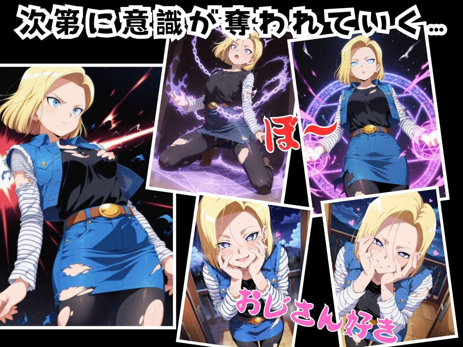 サンプル画像3:種付けオジサン vs 人造◯間18号(ボヨヨン電波通信) [d_571166]