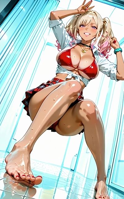 2〜2.5次元美少女 脚フェチ足フェチ写真集2 制服編1 画像8