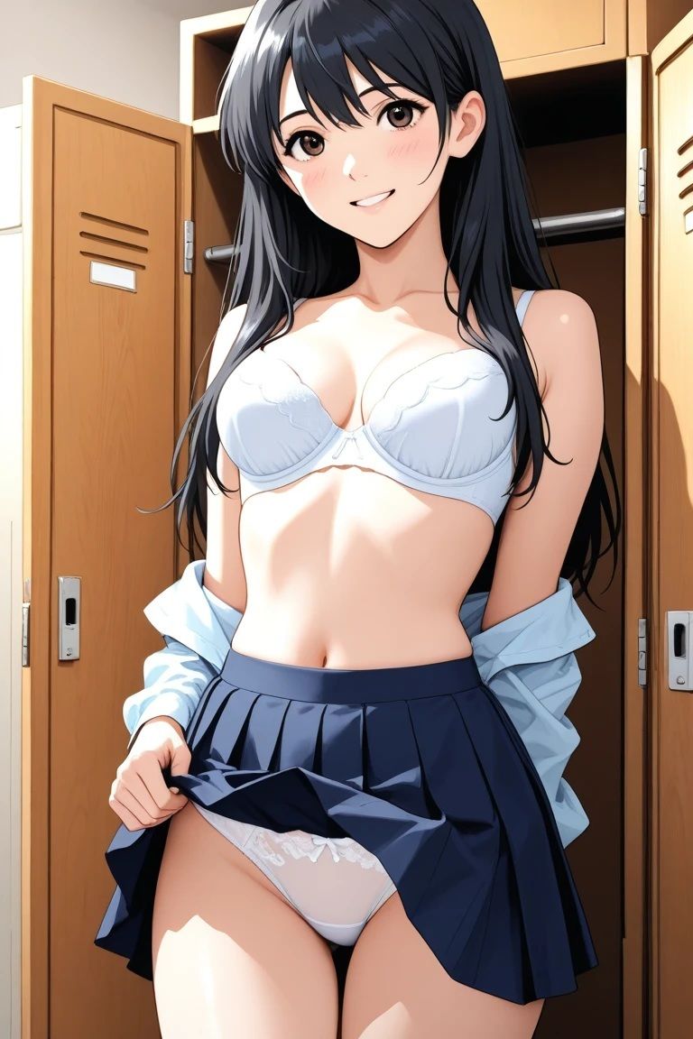 【エロ漫画】AIあいちゃん20歳女子大生2D写真集思春期8