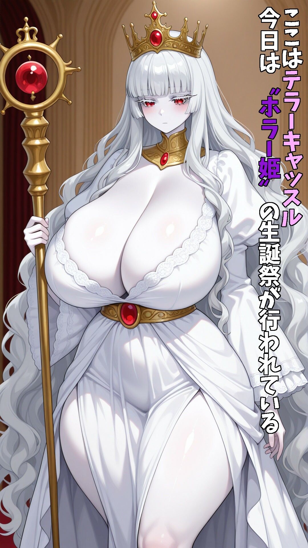 サンプル画像1:テラーキャッスルのお姫様  淫乱ホラー姫(tAI量SYA精) [d_571318]