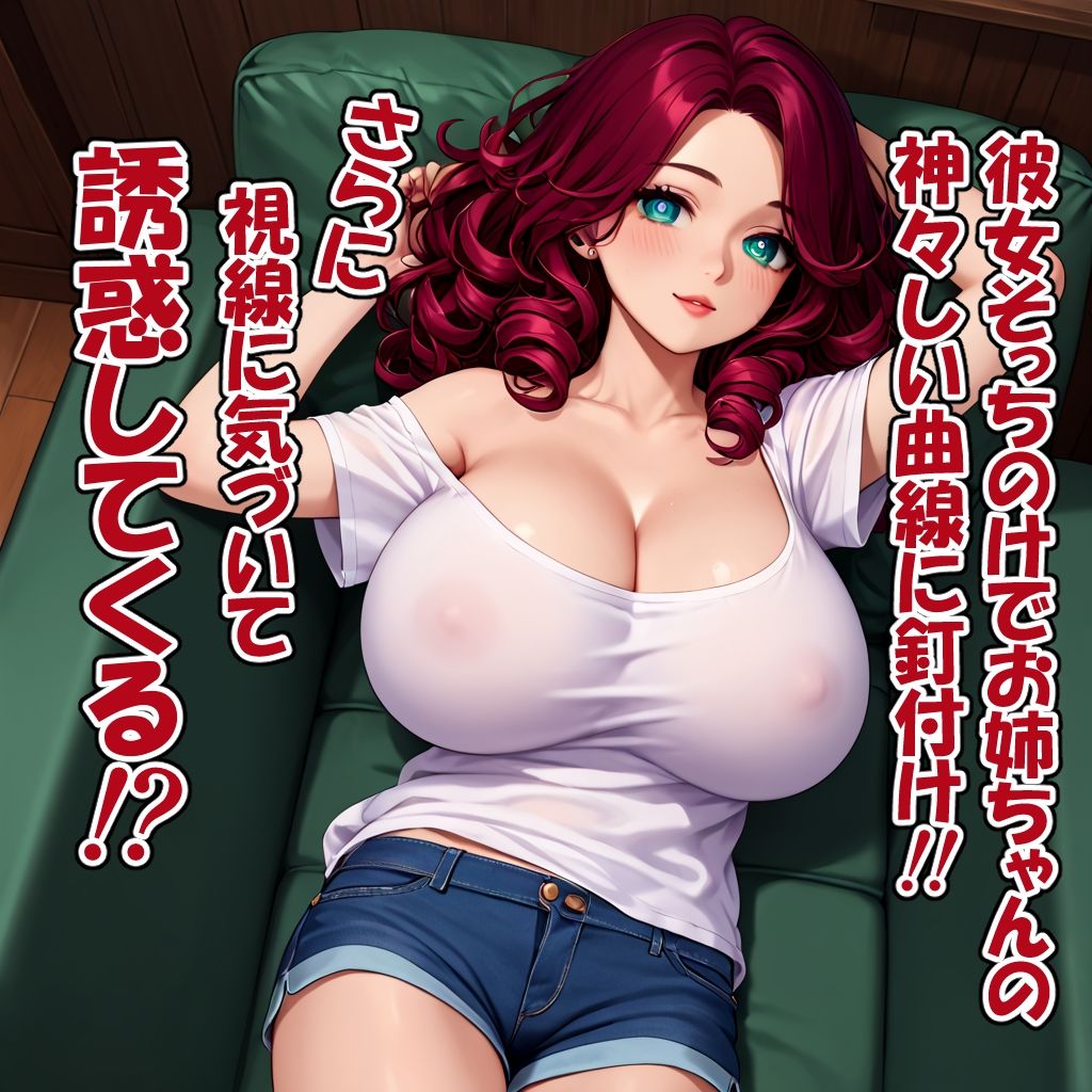 サンプル画像2:後輩彼女のお姉ちゃんが神乳ビッチだった件(オロ露ポム密) [d_571326]