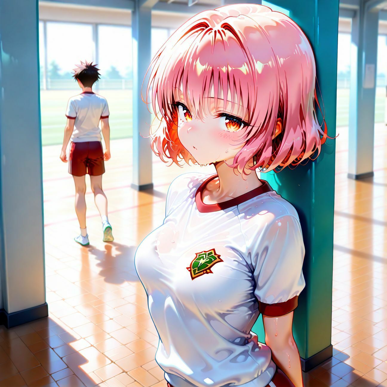 サンプル画像2:【part3】体育の時間〜運動音痴な美少女に罰ゲーム〜(ハレンチなわたし) [d_571347]