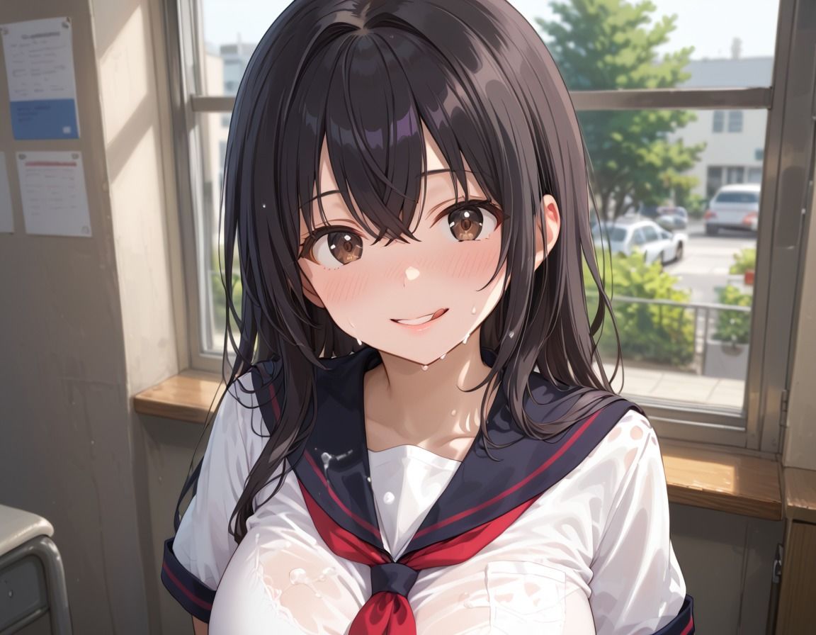 清楚な委員長緊縛性指導 画像1