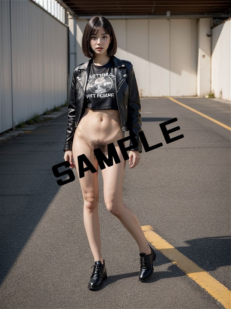AIフェチフォト集vol.14 パンツ、忘れてきました〜会社も駅も公園も、今日だけ下半身裸で〜 画像3