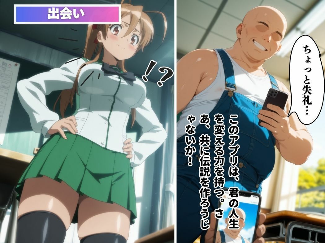 サンプル画像5:催●支配  宮●麗〜おじさんの子を妊娠〜(いけない種付け学園) [d_571439]