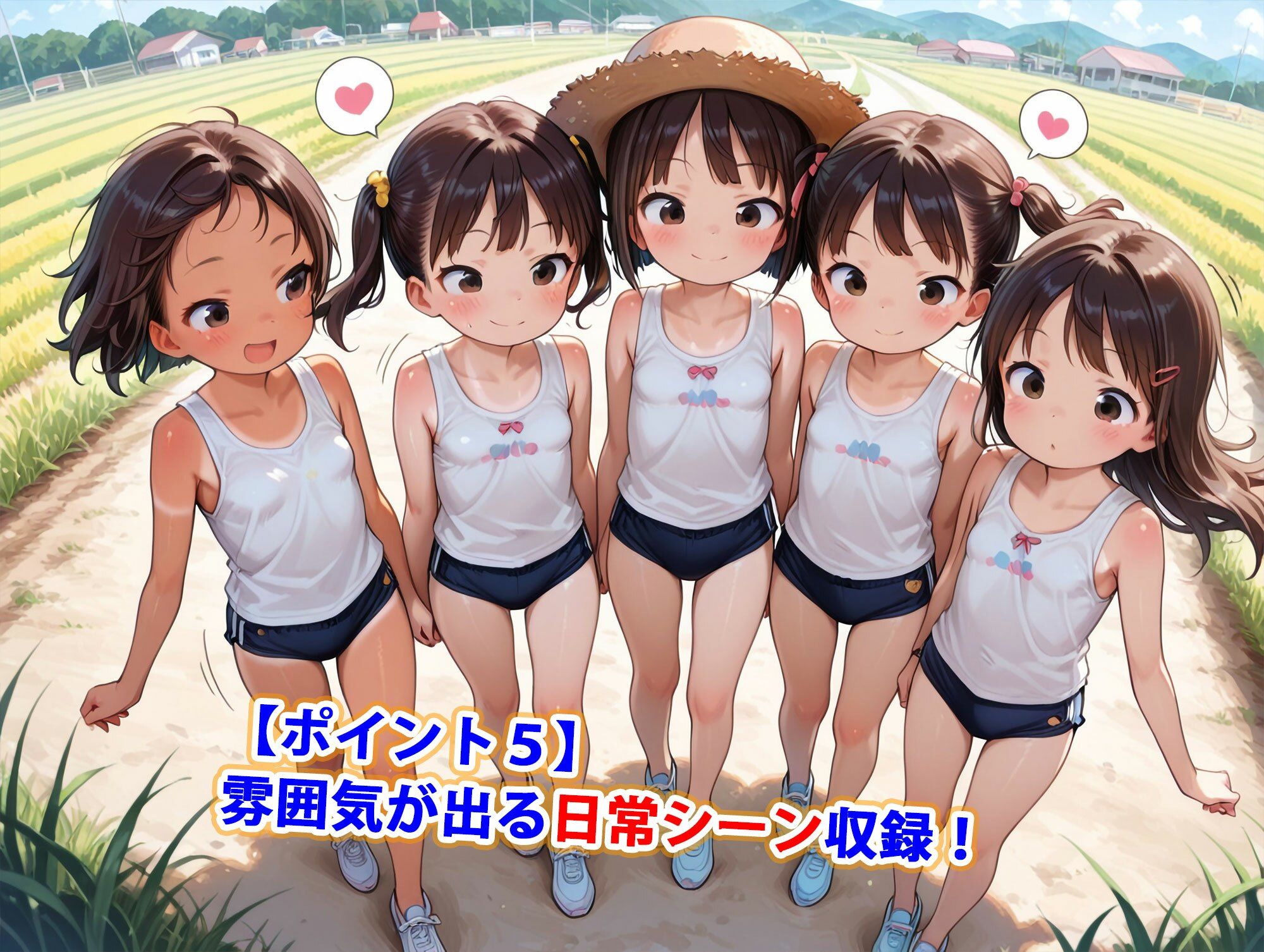 タンクトップロリ少女純ハーレム画像no.6