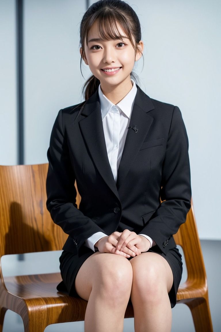 サンプル画像3:Generated Girls Collection vol.24 就活リクスー編3(かまぼこ製造工場) [d_571508]